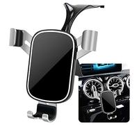 Lunqin Support de téléphone de voiture pour Mercedes-Benz Classe A A200 A250 et 20-23 CLA [grands téléphones avec étuis] Accessoires automobiles Support de navigation Décoration intérieure Support de