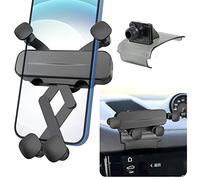 LUNQIN Support de téléphone de voiture pour Porsche Macan 2015-2025 et Cayenne 2019-2023 Accessoires de voiture Décoration intérieure Support de téléphone portable