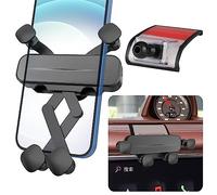 LUNQIN Support de téléphone de voiture pour Porsche Panamera 2017, 2018, 2019, 2020, 2021, 2022, 2023, décoration intérieure de voiture, support de téléphone portable