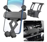 LUNQIN Support de téléphone de voiture pour Toyota RAV4 2019-2025 Hybrid XSE Limited et Prime XSE 2021-2025 Accessoires de décoration intérieure