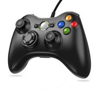 Lunriwis Manette Xbox 360, Manette de jeu Xbox 360, Manette de jeu PC (avec câble USB), Compatible avec Microsoft Xbox 360 et PC (Windows 7/8/10/XP)