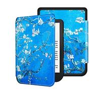 Lunso - Coque Flip Cover - Convient pour Kobo Nia (6 pouces) - Van Gogh Amander