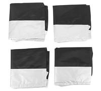 Luntfeiy Lot de 4 housses de protection pour pneu de voiture - Sac de rangement - Sac de transport en polyester - Pour voiture - Protection des roues - 4 saisons - 239447