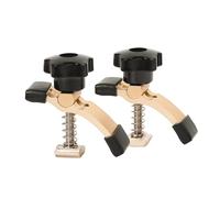 LUNYEE Lot de 2 mini pinces de maintien, pince de défonceuse CNC pour le travail du bois et du métal, compatible avec la machine de routeur CNC 3018, 3018 Pro Max/3018-Pro Ultra, 6,3 x 2,1 x 6,1 cm (L