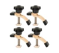 LUNYEE Lot de 4 mini pinces de maintien, pince de défonceuse CNC pour le travail du bois et du métal, compatible avec machine à routeur CNC 3018, 3018 Pro Max/3018-Pro Ultra, 6,3 x 2,1 x 6,1 cm (L x l