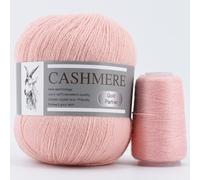 LUNYY 3 Ensemble (6 pièces/lot) Fil de Cachemire pour Tricoter 3 Plis Fin peigné tricoté 6 écheveaux Laine de Cachemire Fil de Duvet de chèvre pour Enfants