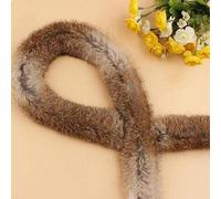 LUNYY Bandes de Ruban de Fourrure Garniture en Fourrure Coupe DIY Home Decor Couture Costume Artisanat 1 Yard