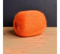 LUNYY Mohair Fine Laine Fil À Tricoter Fil À Coudre Doux Crochet Respectueux De La Peau pour Pull Écharpe Châle