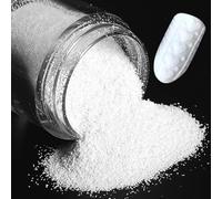 LUNYY Poudre de sable de sucre néon brillant pour décoration d'ongles 3D effet neige paillettes fines en vrac bricolage été charme ongles accessoires