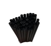 LuoAXINN Bâtons de Diffuseur 50 pièces Dia 5/4/3MM X L40/35/30/25CM bâtons de rotin en Fiber Noire diffuseur d'huile Essentielle for désodorisant Parfum Maison(10cm Dia 4mm)