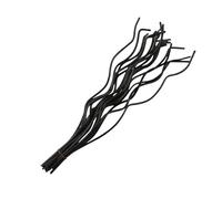 LuoAXINN Bâtons de Diffuseur Bâton diffuseur ondulé de 28CM Long, 20 pièces, bâton Recharge Remplacement for Parfum Maison, café Noir, désodorisant, Roseau en rotin(Black)