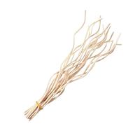 LuoAXINN Bâtons de Diffuseur Bâton diffuseur ondulé de 28CM Long, 20 pièces, bâton Recharge Remplacement for Parfum Maison, café Noir, désodorisant, Roseau en rotin(Brown)