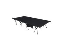 LuoAXINN Lit de Camp Pliable 210 * 90cm Large Folding Camping Cot 4 Rods