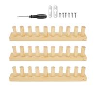 LuoAXINN Loom for Chunky Blanket 1 métier à Tisser Pliable en Bois, Cadre Tricoter la Main, de Tissage réglable, kit Cadres épais(Color1)