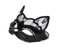 LuoAXINN Masque de fête sexy en dentelle for femme en forme de chat for robe de bal pour hommes et femmes couples