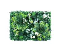 LuoAXINN Panneau Mural en Herbe Artificielle Panneau Mural en Gazon Artificiel, haie de buis, 40 x 60 cm, Fausse Mousse, Convient for l'extérieur et l'intérieur(Artificial Plants-B)