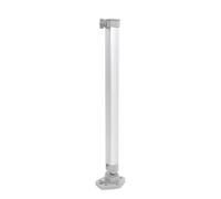 LuoAXINN Pieds de Table pour Caravane Levage des Pieds de Table réglable en Hauteur 510 à 760 mm