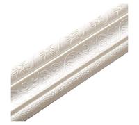 LuoAXINN Plinthes autocollantes Autocollants de bande bord mur en mousse auto-adhésif imperméable, autocollant ligne taille coin plinthe, décor bordure papier peint(D)