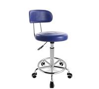 LuoAXINN Tabouret à roulettes Tabouret de Bar à roulettes, Petit Tabouret Rond, Chaise Maquillage, Laboratoire, élévatrice pivotante et coulissante(Color 14)