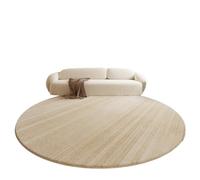 LuoAXINN Tapis pour la Maison Tapis de Salon Rond Grande Surface, Tapis canapé, Chaise pivotante, Chambre à Coucher, Simple antidérapant(Color 3,300x300cm)