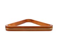 LuoAXINN Triangle de Billard Cadre de Billard en Bois renforcé, Support Triangulaire for Table, Boule Snooker, Organisateur Rangement Boules, Cadre Filet