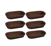 Luobannm 6 à Pâte en Bois pour la Fabrication de Bougies, à Pâte en Bois en Vrac pour la Décoration, Décorations en Bois Sculptées à la Main pour la Nourriture, Le Pain