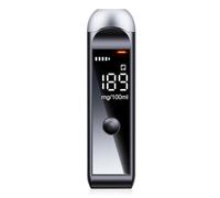 Luobannm Mini Éthylotest Portable Haute Précision Rechargeable pour Usage Personnel et Familial.