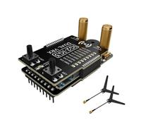 Luobannm Module Récepteur Double Analogique 462B 1G2-1G3 avec Support pour Adaptateur de Lunettes FPV Numériques Améliorant la Transmission