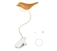 Luobannm Petite Lampe Oiseau, Veilleuse Oiseau à Intensité Variable et sans, Lampe de Table et de Bureau à Capteur Tactile Rechargeable par USB