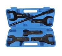 Luocute 10pcs Kit D'outils de Dérogation à Clés de Galet de Ventilateur Pneumatique, Installations de Kit de Réparation Automatique, 45 Ensembles D'outils de Retrait de Ventilateur