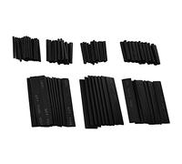 Luocute 127Pcs Gaine Thermorétractable 2:1 Assortiment Kit Isolation | Réparation de fils électriques, scellement de joints de câbles, manchon PE Durable, 7 tailles, entretien de bricolage,