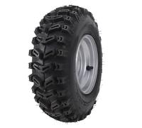 Luocute 13x4.1-6 Pneu avec Jante en Alliage D'aluminium | Caoutchouc Anti-crevaison Tout-terrain, Compatible avec Roues de 6 Pouces, pour Chariot de , Quad, Mini Moto, tondeuse.