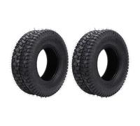 Luocute 16x6.50-8 4Ply Tache sans Tubeless Pneus de Jardin, 2pcs Pneu Avant avec capacité de Charge de 615 LB, Auto-Nettoyage et Réduction du Bruit, pour Les Tondeuses à Gazon, Les
