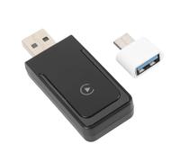 Luocute 2 en 1 Adaptateur Auto sans Fil Carplay et, Convertissez-Vous câblé en sans Fil avec 5.0, WiFi, Plug et Play, Fast Auto Connect, Connexion Stable, sans Retard (CP508d)