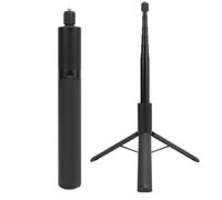 Luocute 2 en 1 TréPied de Caméra d'action, Bâton de Selfie avec Extension Motivable Polaire Anti-Bas à Pied Alliage D'aluminium Léger pour X4 X3 Un X Caméras d'action