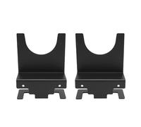 Luocute 2 Pack Support Mural pour Support de Meuleuse D'Angle, Métal Lourd | Support de rangement pour meuleuse verticale, pour polisseuse d\'angle, fraise hocs, accessoires, vis incluses