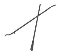 Luocute 2pcs de Montage de Pneu Démonter Fer, Heavy Duty Barre de Pneu en Acier pour Les Outils de Changement de Pneu de Camion, Hors Route Véhicule Bus Tracteur Tubeless Pneus, 97cm et