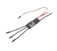 Luocute 30A Brushless ESC 3-4S, Plusieurs Fonctions de Protection Modèle du Moteur D'aéronef Contrôleur de Vitesse électrique avec Carte de Programmation