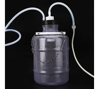 Luocute 3L Machine à Traire Manuelle pour Chèvres, Kit de Traite Portable | Kit de traite à traction manuelle, conception à aspiration douce, bouteille capacité de 3 L, pour chèvres et moutons,
