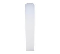 Luocute 5PCS Clarinette Anches Traditionnelles Force 2.5 Résine (WHITE) | Résine de dureté moyenne, design sans ponçage, protections individuelles, son riche et vibrant, pratique de concert sur