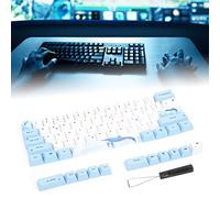 Luocute 73 Touches de Clavier Mécanique PBT par Sublimation, Couleurs Riches, Facile à Installer, Personnalisation Personnalisée, Design Professionnel, avec Motif Mignon, pour Clavier