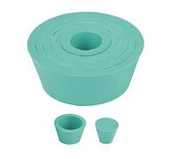Luocute 9 Pièces Cônes Adaptateurs en Caoutchouc pour Filtre, Ensemble de | Bouchon d\'étanchéité élastique, expérience de chimie, entonnoir Buchner, connecteur de flacon, diamètres assortis