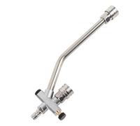 Luocute à Double Connecteur Accessoire, Porte- à Double Pointe à Double Pointe pour en Mousse, Accessoires de Laveuse à Pression avec Connexion Rapide pour Le Lavage de Voiture
