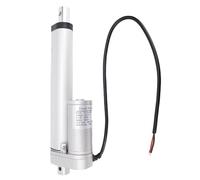 Luocute Actionneur Linéaire DC 12V, IP43 Protection Niveau Heavy Duty 5mm 1s 6 Pouces 1500N 337lbs Course Actionneur électrique pour RV Remorque Électrique Porte Fenêtre Ouvreurs