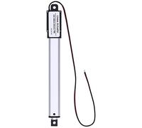 Luocute Actionneur Linéaire, Interrupteur de Fin de Course Interne DC 12 V 100 Mm à Faible Bruit avec Technologie de Métallurgie des Poudres, pour Installations de Ventilation de (Course