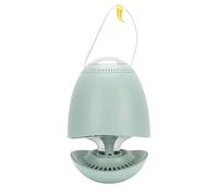 Luocute Adoprateur d'oiseaux à Batterie Solaire 3L avec capacité de 3L, Enseigner aux Perroquets à Parler, à Nettoyer Facile et à Assembler, Un Système de Séchage intégré pour Les
