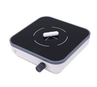 Luocute Agitateur Magnétique 2 L, Mélangeur Magnétique de Laboratoire à Vitesse Réglable de 300 à 1 500 Tr/min avec Plaque en Verre trempé, pour L'ingénierie de Laboratoire (Prise UE 100-240V)