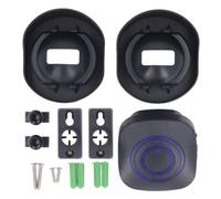 Luocute Alarme D'allée, Capteur de Mouvement sans Fil avec Longue Portée de 328 Pieds et 38 Sonneries, Résistant aux Intempéries pour la sécurité des Appartements de Magasin d'entreprise à (Prise UE)