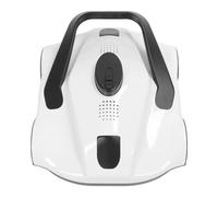 Luocute Aspirateur de Piscine Robotique sans Fil IPX8 Aspirateur de Piscine Automatique Aspiration Puissante Batterie Légère 5200mAh pour Les Piscines à Fond Plat Blanc (Prise UE)