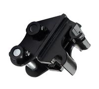 Luocute Attache Rapide pour Excavatrice, Attelage de Changement D'excavatrice Haute Résistance en Acier allié pour la Plupart des Excavatrices jusqu'à 3 Tonnes, Fixation D'attelage